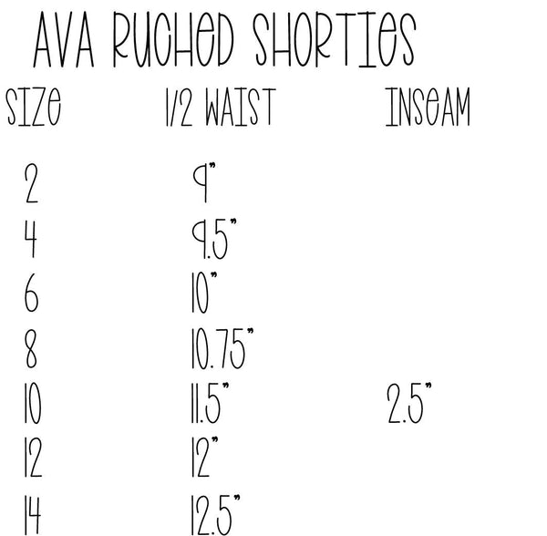 Red Ava Ruched Shortie