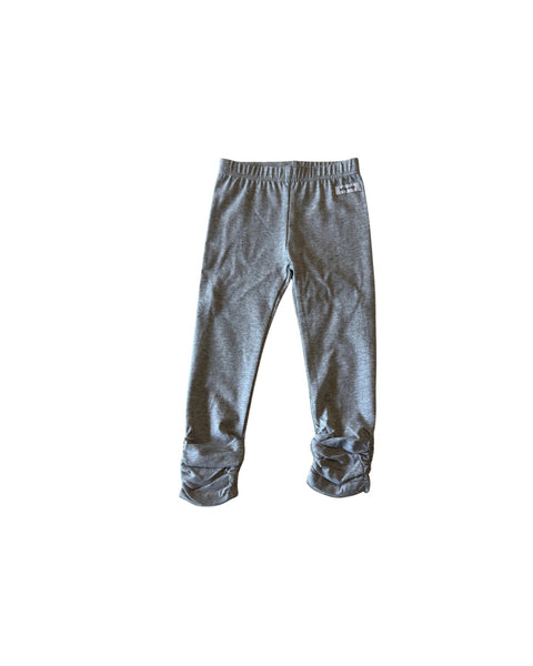 Gray Ava Ruched Leggings