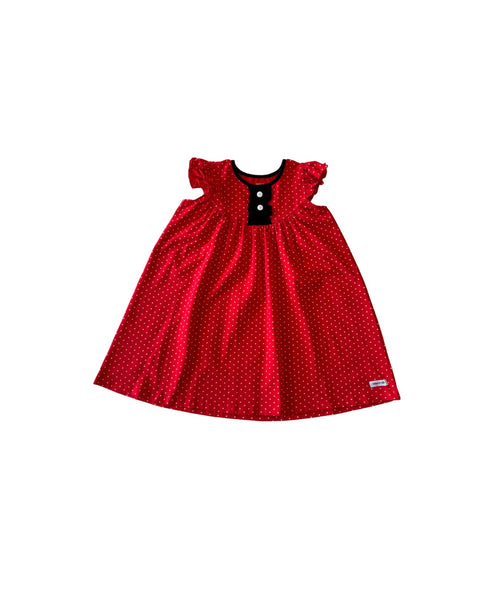 Magical Moments Pearl Dress -Red Dot