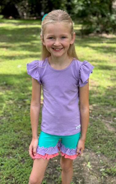 Purple Flutter Tank