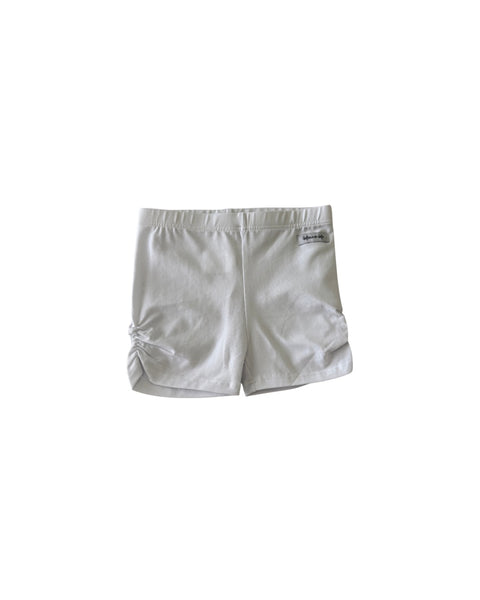 White Ava Ruched Shortie