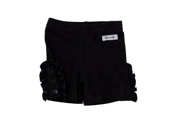 Black Bettie Buttons Shorties
