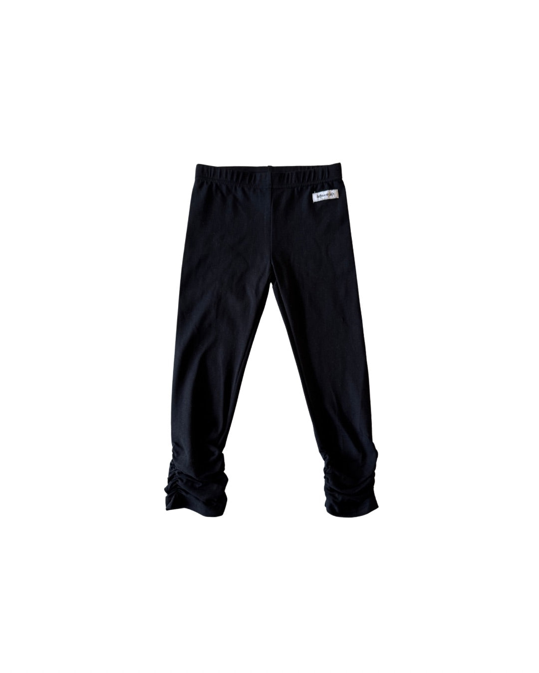Black Ava Ruched Leggings