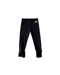 Black Ava Ruched Leggings