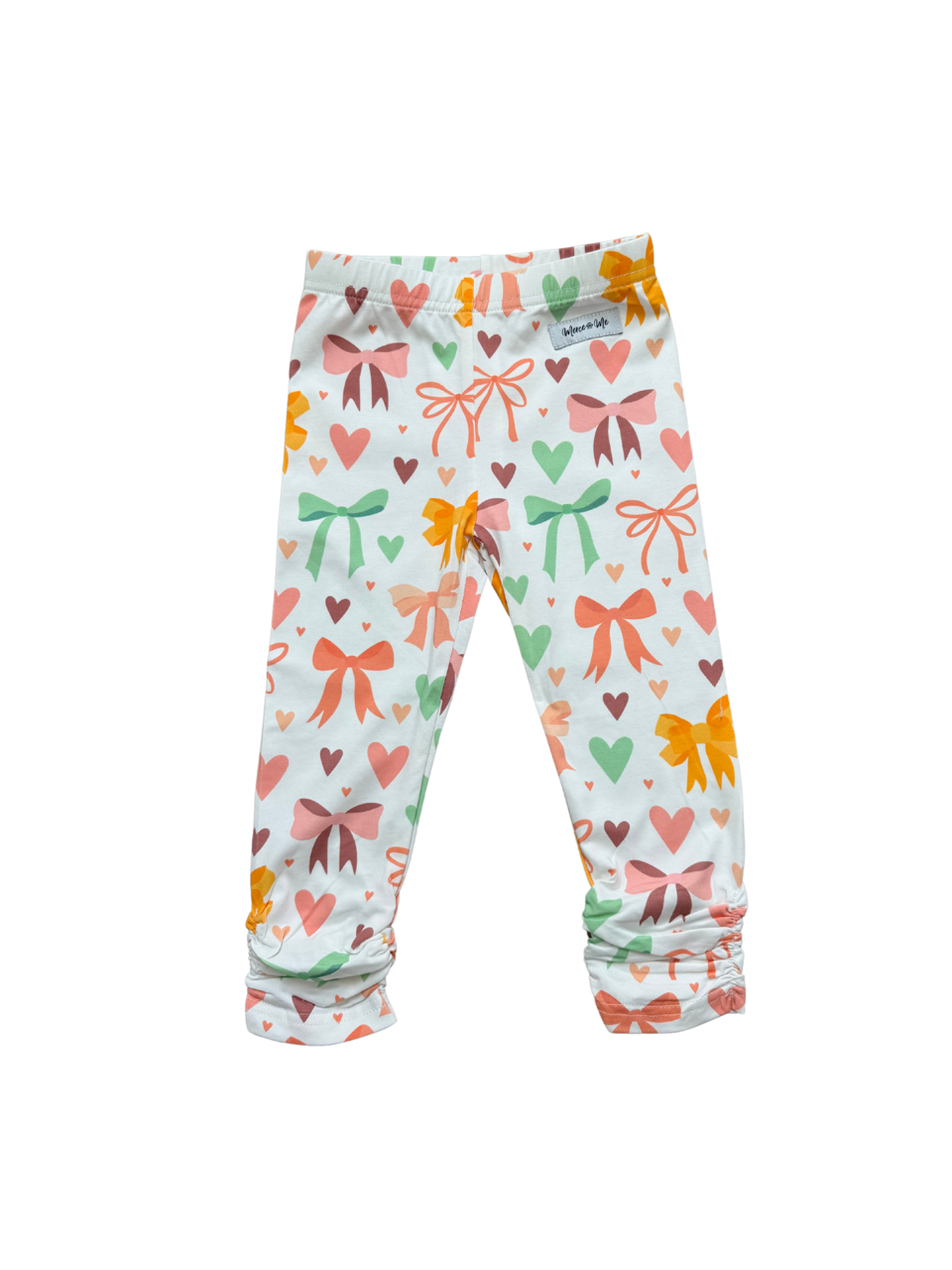 Lovely Bows Ava Ruched Leggings
