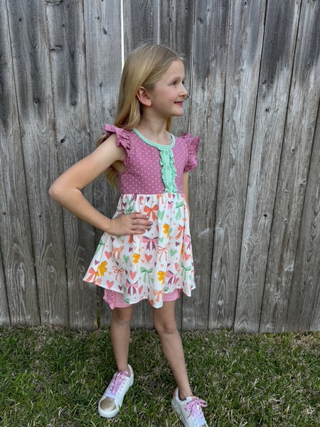 Pink Bettie Button Shorties