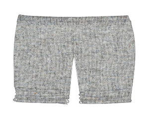 Gray Ava Ruched Shortie