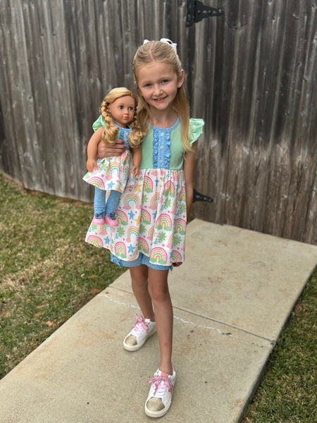 Rainbow Kenzie Tunic