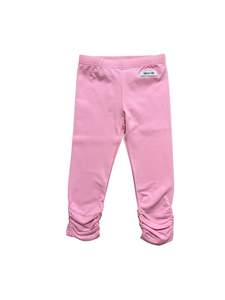 Pink Ava Ruched Leggings