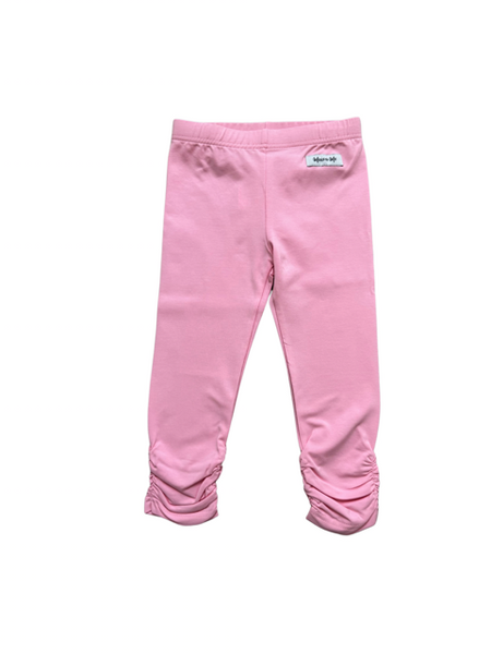 Pink Ava Ruched Leggings