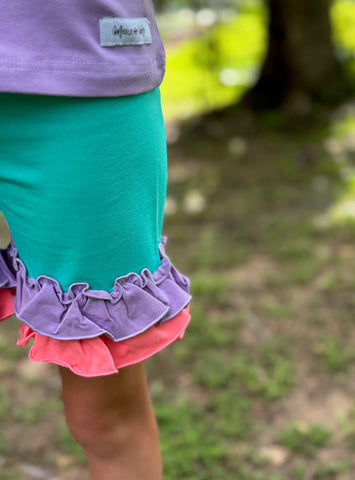 Summer Pop Ruffle Shorties
