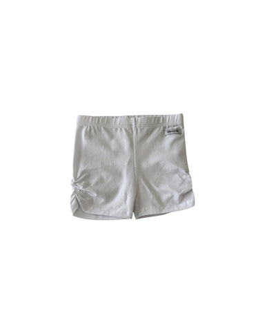 White Ava Ruched Shortie